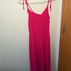 Old Navy Pink Sleeveless Maxi Dress